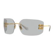Gold/Light Grey Sunglasses