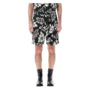 Blomstret Print Shorts