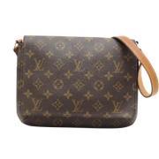 Pre-owned Canvas louis-vuitton-tasker