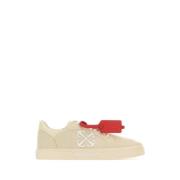 Sand Canvas Low Top Sneakers