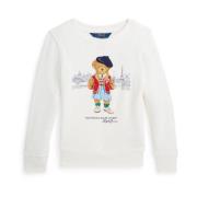 Børn Polo Bear Sweater Hvid