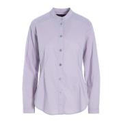Core Cotton Skjorte Lavendel Himmel