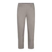 Laurie Patricia Pure Regular Crop Trousers Regular 100870 25000 Grey S...