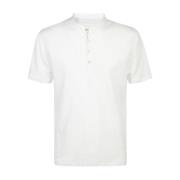 Flame Effect Linen Cotton T-Shirt