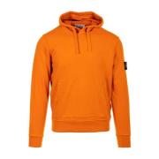 Orange Felpa Sweaters