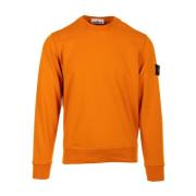 Orange Felpa Sweaters