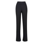 Palazzo Cut High-Waisted Trousers