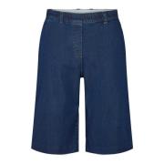 Laurie Phoebe Loose Shorts Trousers Loose 100780 44506 Medium Blue Den...