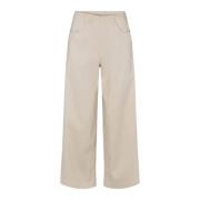 Laurie Donna Loose Crop Trousers Loose 100617 25000 Grey Sand