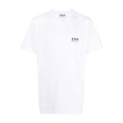 Klassisk Hvid T-shirt til Mænd
