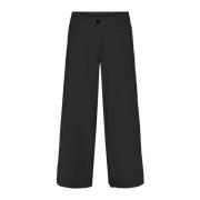 Laurie Lester Loose Crop Trousers Loose 100654 99128 Black