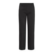 Laurie Judy Straight Ml Trousers Straight 100878 99105 Black