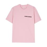 Pink Logo Tee Kortærmet