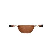 Btfcph Bumbag W. Contrast Stitches Skind 180013 Cognac W. Light Gold A...