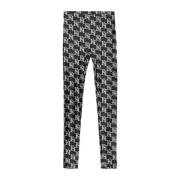 Sort og Smør Logo Leggings