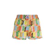 Slim Fit Nylon Badeshorts