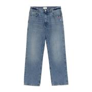 Vintage Denim Straight Fit Jeans
