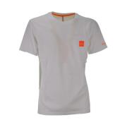 Hvid Pocket Logo Fluo T-shirt