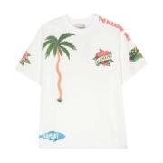 Tropisk Paradis Bomulds T-shirt