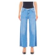 Brede Cropped Jeans
