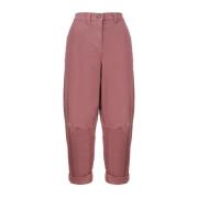 Pink Gulerod-Fit Bukser