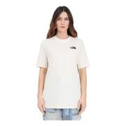 Oversize Simple Dome T-shirt Beige/Sort