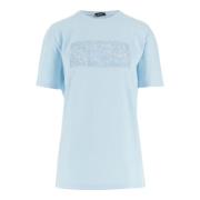 Lysblå Crew Neck T-shirt