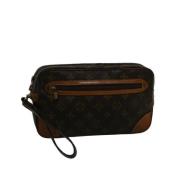 Pre-owned Canvas louis-vuitton-tasker