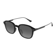 Kaouo AF GS625-02 Shiny Black w/Gunmetal Sunglasses