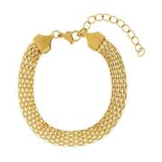 Passion Waterproof Vintage Chain Bracelet 18K Gold Plating