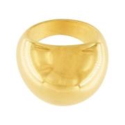 Courage Waterproof Chunky Sphere Statement Ring 18K Gold Plating