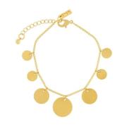 Theia Multi Dot Bracelet Gold Plating