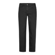 Laurie Serene 5-Pocket Regular Sl Trousers Regular 100713 99000 Black