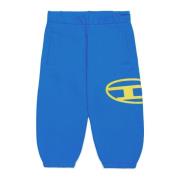 Fleece joggerbukser med Oval D-logo