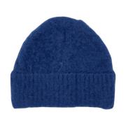 Blå Mohair Hat