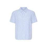 Saint Tropez Elmikosz Shirt Bluser 30513166 Palace Blue