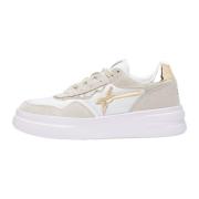 Technical fabric and suede sneakers XENIA W.