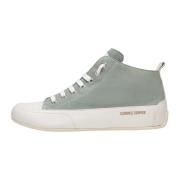 Suede and leather ankle sneakers MID S