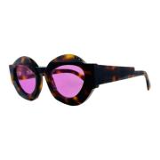Unik Brun Pink Solbriller X22