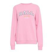 Pink Melange Sweatshirt
