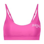 Sport Top Bright Pink Justerbare Stropper