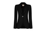Rinascimento jakke med enkelt knap - CFC0117751003