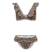 Leopard Bikini - Stilfuld og Elastisk