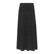 Saint Tropez Eduasz Skirt Nederdele 30513413 Black Mini Dot