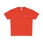 Orange White Cross Regular T-Shirt