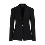 Sort Glen Wool Blazer