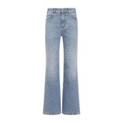 Foggy Blue Bomuld Jeans