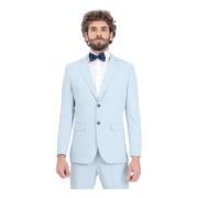 Elegant lyseblå jakke