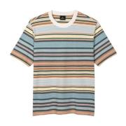 Multi-Stripe Cotton T-Shirt