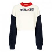 Arkiv Sweater Hvid Streetwear